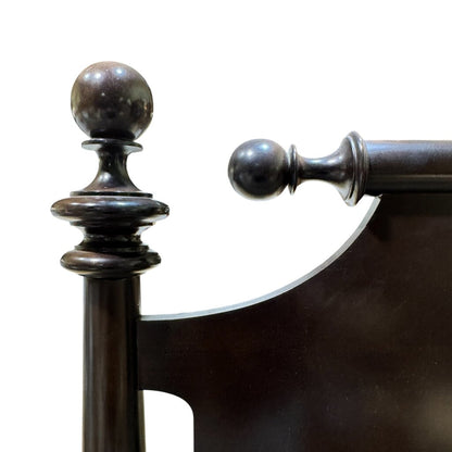 Bernhardt Clara Cannonball King Headboard in Espresso 84Lx64H