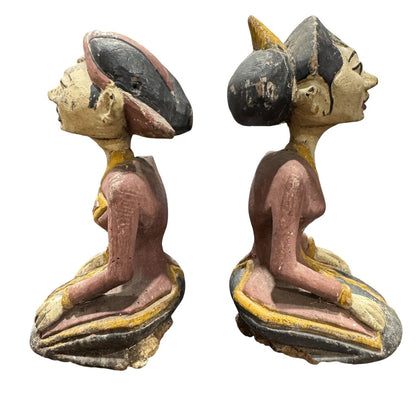 Antique Javanese Loro Blonyo Bride & Groom