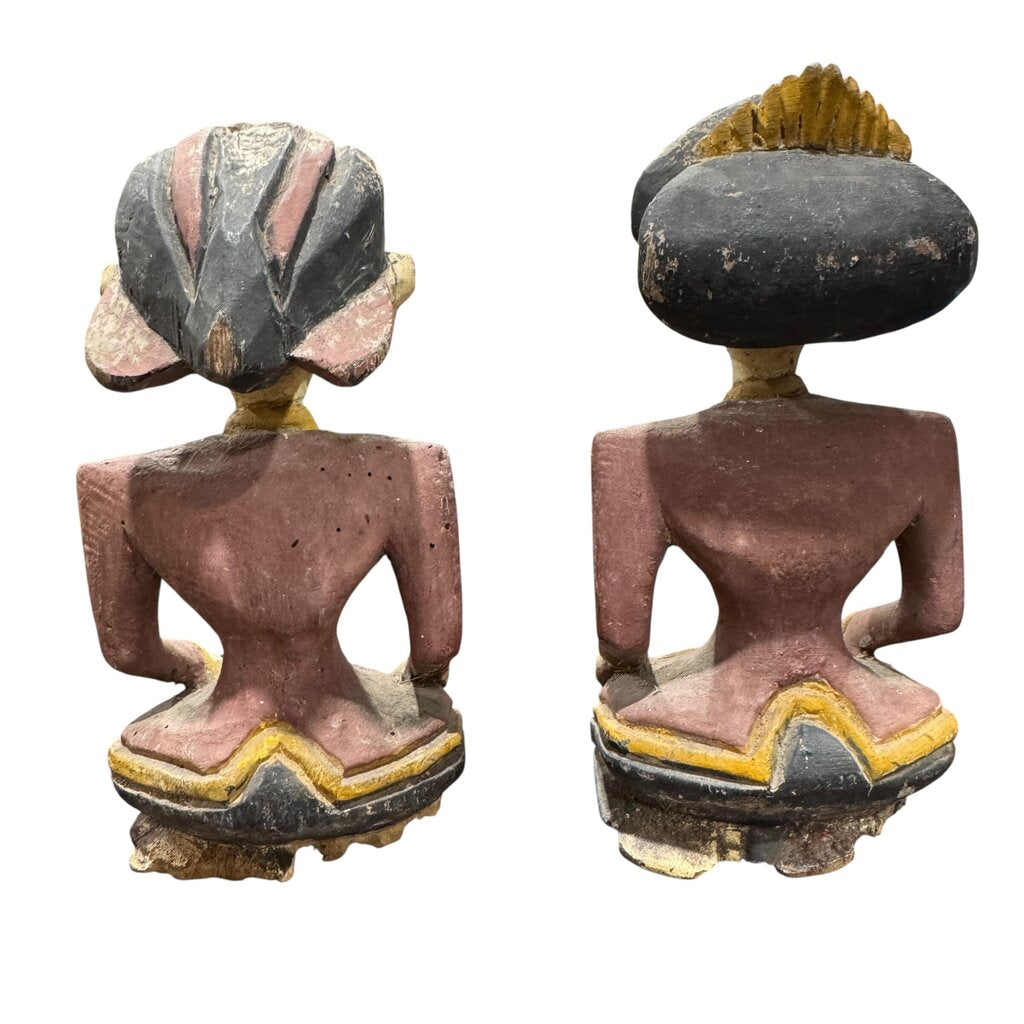 Antique Javanese Loro Blonyo Bride & Groom