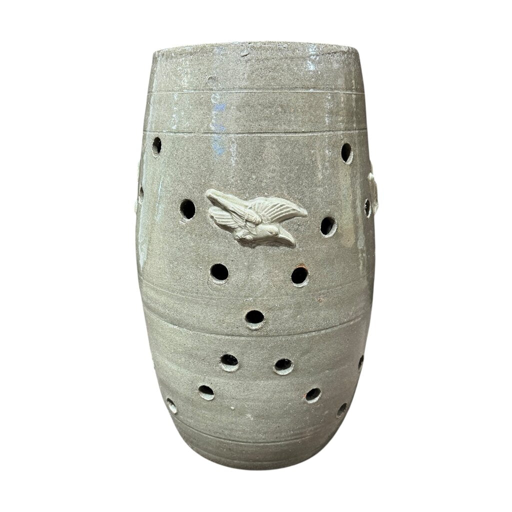 Sage Green Garden Stool Made by Artist Studio