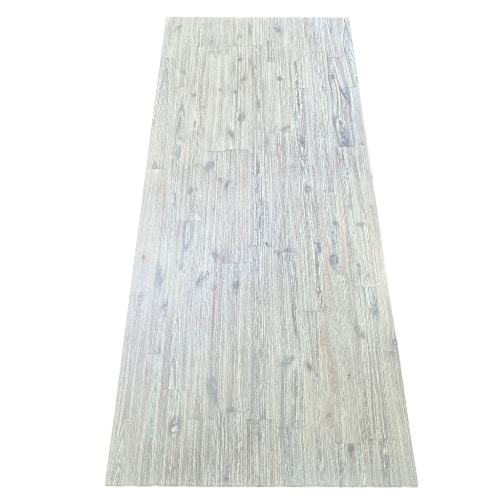 White Coastal 3 Drawer Desk