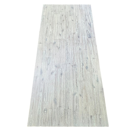 White Coastal 3 Drawer Desk