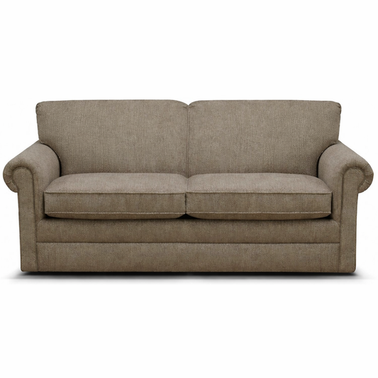 England Furniture Co- Savona Rolled-Arm, Tight-Back Sleeper Sofa w/ Unused Full Sized Innerspring Mattress