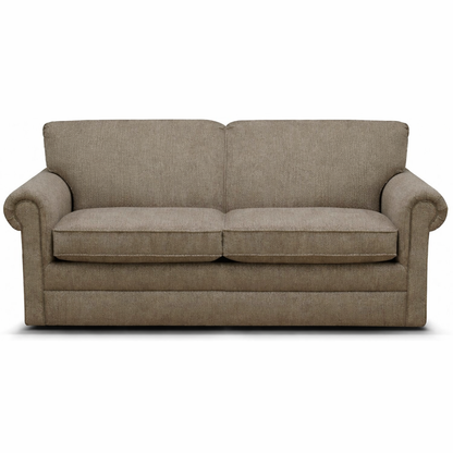 England Furniture Co- Savona Rolled-Arm, Tight-Back Sleeper Sofa w/ Unused Full Sized Innerspring Mattress