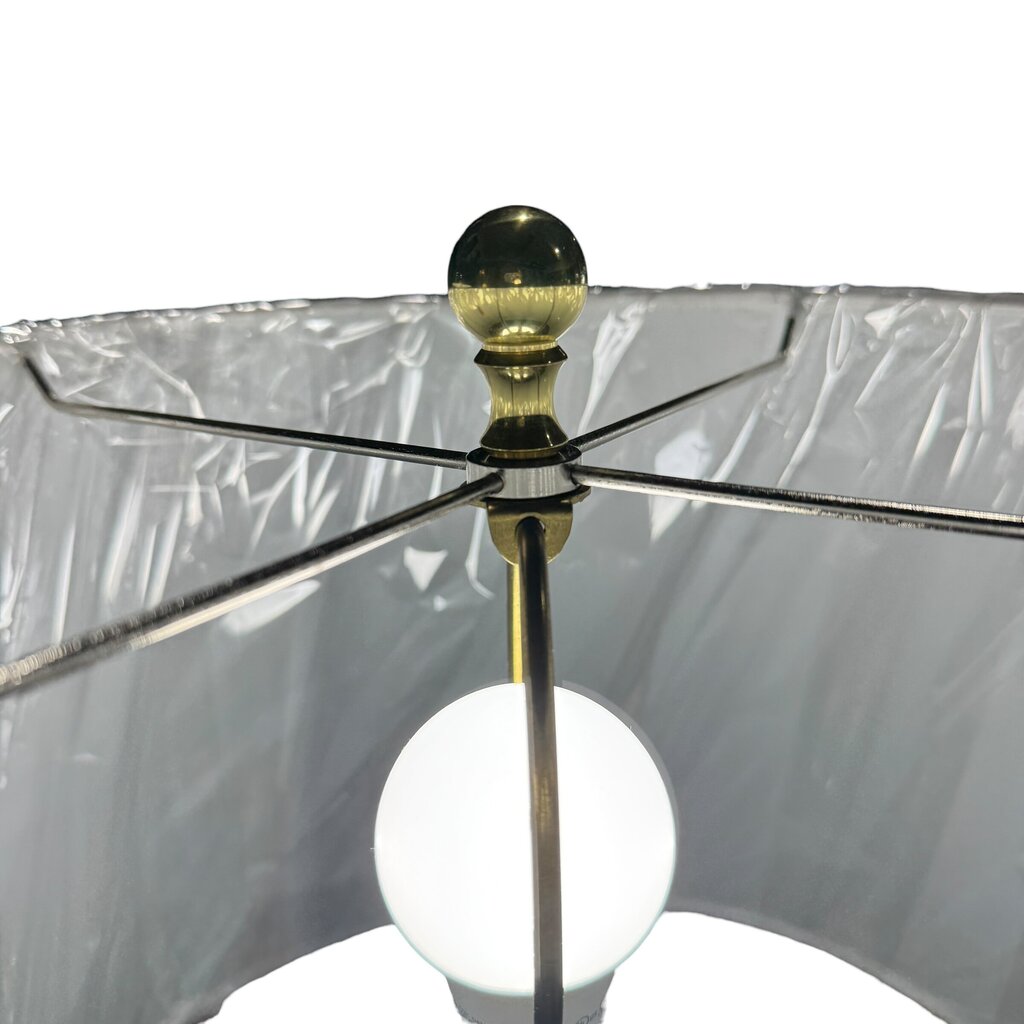Pair of Vintage 35” Marlow Table Lamps by Waterford Crystal