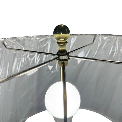 Pair of Vintage 35” Marlow Table Lamps by Waterford Crystal