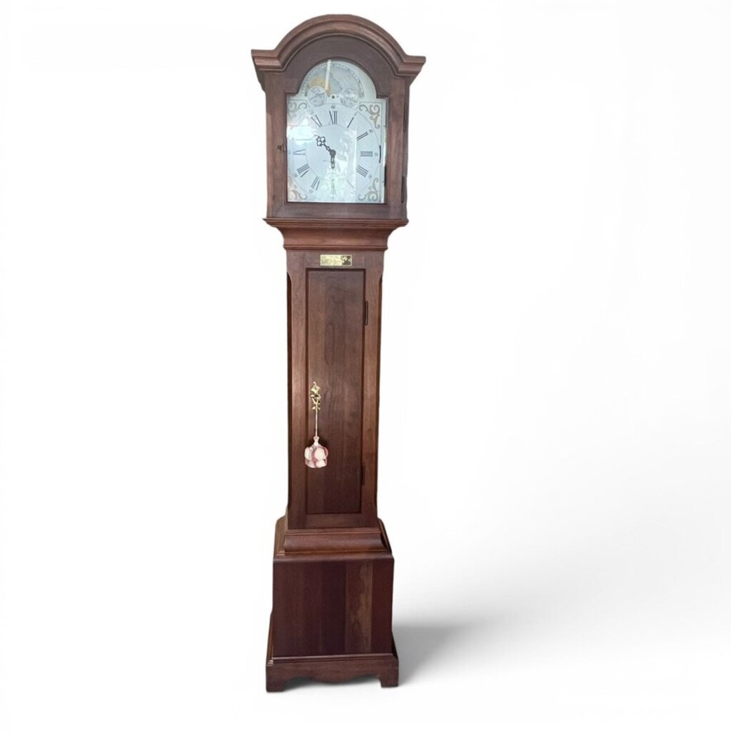 Traditional Black Forest Grandmother Clock 15Lx9.5Wx68H