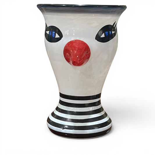 Kosta Boda "Open Minds" Decorative Vase 6Lx4Wx6H