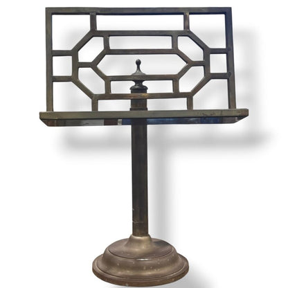 Sarreid Brass Tabletop Music Stand 4Lx11Wx21H