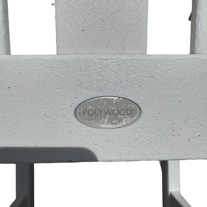 POLYWOOD 11pc All-Weather Patio Dining Set – w/ 8 Chairs & 60Lx60W Table, Umbrella & Stand