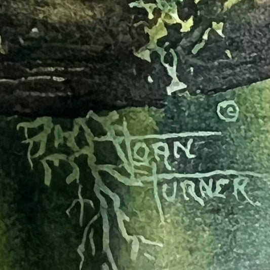 Joan Turner Heron Wildlife Print 14Lx12Wx.5H
