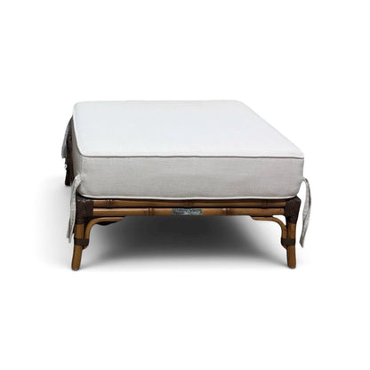 1 Tommy Bahama Island Estate Veranda Ottoman (2 available) (replaced cushion does not match the set) 30.5Lx23.5Wx18H