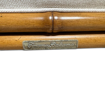 1 Tommy Bahama Island Estate Veranda Ottoman (2 available) (replaced cushion does not match the set) 30.5Lx23.5Wx18H