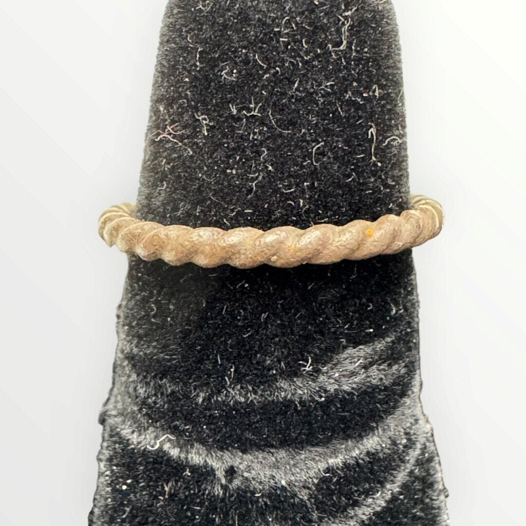 3 Pc Silver Sunken Treasure Artifacts from 1715 Spanish Fleet Ship Wrecks 2 Silver Rings & Silver Fork found in Vero Beach, FL