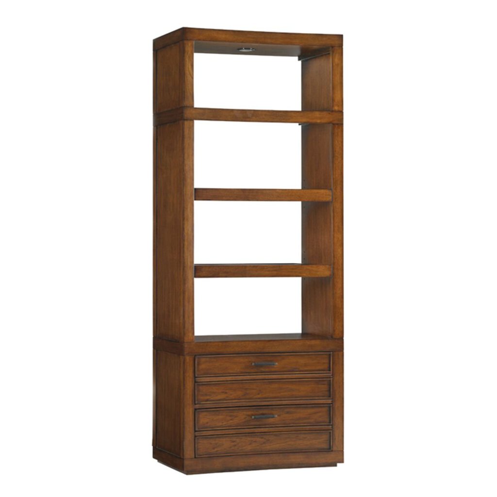 Pair of Crystal Sands Bookcase By: Lexington - Sligh 30Lx18Wx75H