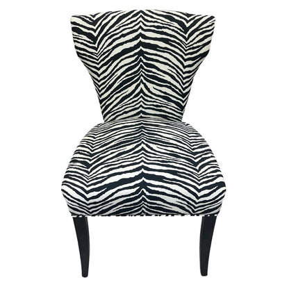 Pair of Zebra Print Chairs